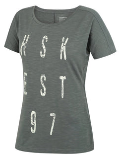 HUSKY Tingl t-shirt funzionale da donna, verde, L