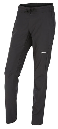 HUSKY Speedy Long γυναικείο outdoor παντελόνι, μαύρο