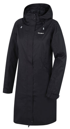 HUSKY Nut cappotto hardshell da donna, nero, L