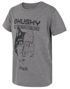 HUSKY Tash K kids' functional t-shirt, dark grey