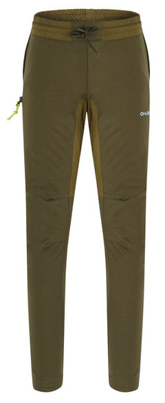 HUSKY Klassum K kids' softshell trousers, dark khaki