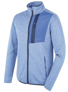 HUSKY Ane felpa con zip da uomo, blue