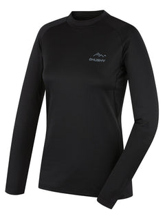 HUSKY Active Winter θερμικό μπλουζάκι μακρυμάνικο TROMI, μαύρο