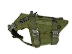 K9 Thorn Cordura tactical harness, olive