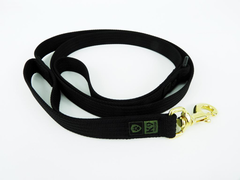 K9 Thorn Guinzaglio con 2 maniglie 150 cm, nero