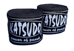 Katsudo Elastica box bandage 250 cm, nero