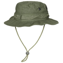 MFH GI Bush američki klobouk Rip stop s šnurom, OD green