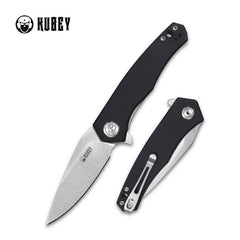 KUBEY Cadmus Folding Knife, Black