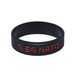 Leguon Volt nastro elastico per identificazione del caricatore 5.56 mm, nero-rosso