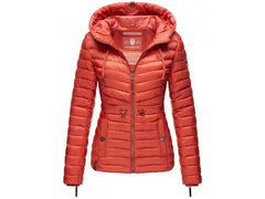 Marikoo ANIYAA giacca mezza stagione da donna con cappuccio, Coral