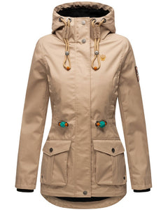 Marikoo BABETAA women's mid-season jacket, sand