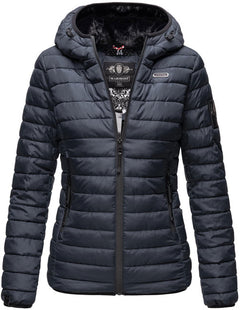 Marikoo JAYLAA giacca invernale con cappuccio da donna, Navy