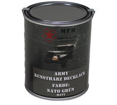 MFH army, verde opaco nato, 1 litro