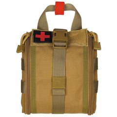 MFH Marsupio per kit di pronto soccorso MOLLE IFAK, marrone coyote