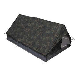 MFH minipack tenda per 2 persone, woodland 213x137x97cm