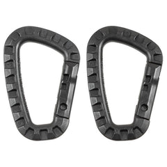 MFH vponka plastična, črna, D 7 mm x 8,5 cm, 2 kosa