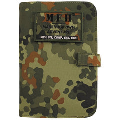 MFH Custodia con notebook A6, bw camo