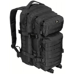 MFH US Assault Backpack, Black 30L