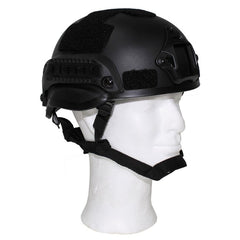 MFH MICH 2002 casco plastica ABS, nero