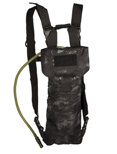 Mil-Tec zaino idratante laser cut 2.5l, Mandra night