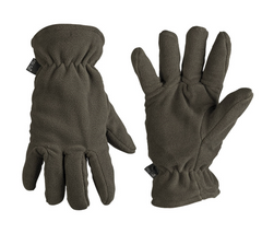 Mil-Tec Γάντια Fleece Thinsulate™, Λαδί