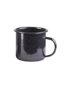 Mil-Tec Western Enamel Mug 350ml, Black