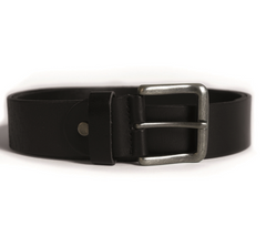 Mil-Tec Cintura in pelle, nera