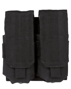 Mil-Tec Custodia per caricatori M4/M16 doppia, nera