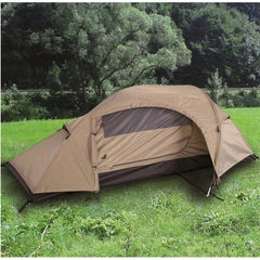 Mil-Tec Recom Tent 1 Person, Coyote, 240 x 135 x 85cm