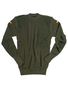 Mil-Tec Maglione BW con tasca, oliva