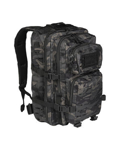 Mil-Tec Lg zaino attack laser cut, dark camuflage