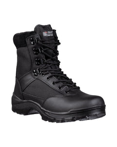 Mil-Tec Tactical Boots with YKK Zipper, Black