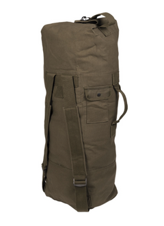Mil-Tec US borsa da barca con due cinghie, oliva 75l