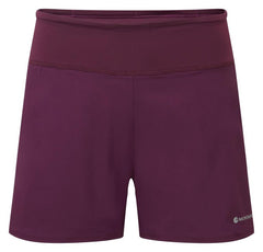 Montane Slipstream 4 pantaloncini da donna, bordeaux
