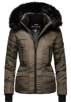 Navahoo Adele giacca invernale da donna con cappuccio, Anthracite