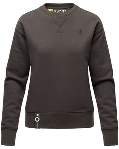 Navahoo Zuckerschnecke women's sweatshirt, dark grey