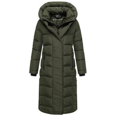 Navahoo Engelsfeder XIV giacca invernale da donna, oliva scuro
