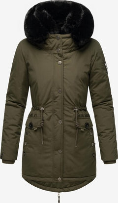 Navahoo Sweety Deluxe parka invernale da donna, dark olive