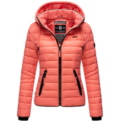 Navahoo Lulana women's transitional jacket with hood, Rose coral