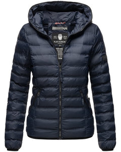 Navahoo NEEVIA women's transitional jacket with hood, Navy