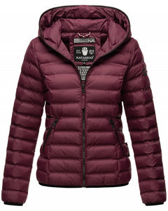 Navahoo NEEVIA women's transitional hooded jacket, wine