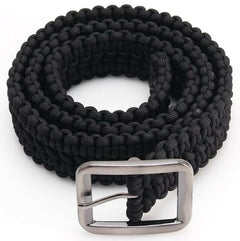 Origin Outdoors Cintura in paracord 120 cm, nera