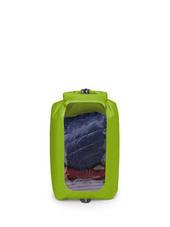 OSPREY DRY SACK 20 W/WINDOW vodoodporna vrečka, rumena zelena