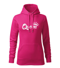 DRAGOWA felpa con cappuccio da donna queen 320 g/m², rosa
