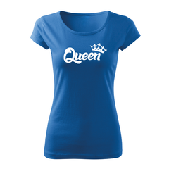 DRAGOWA t-shirt a maniche corte da donna queen 150 g/m², blu