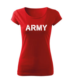 DRAGOWA t-shirt da donna army 150 g/m², rosso