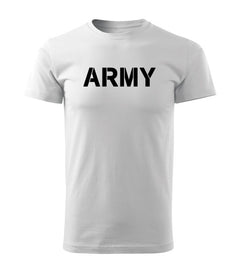 DRAGOWA short-sleeve t-shirt army 160 g/m², white