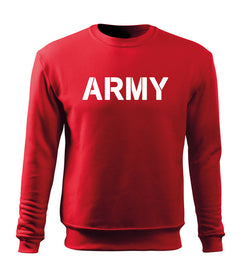 DRAGOWA ανδρικό φούτερ army 300 g/m², κόκκινο