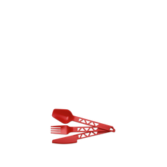 Primus TrailCutlery Posate leggere tritan®, rosso