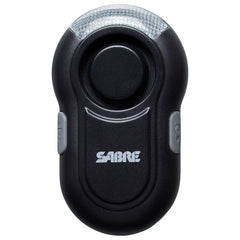 SABRE RED Personal Alarm Clip-On LED 120db, Black